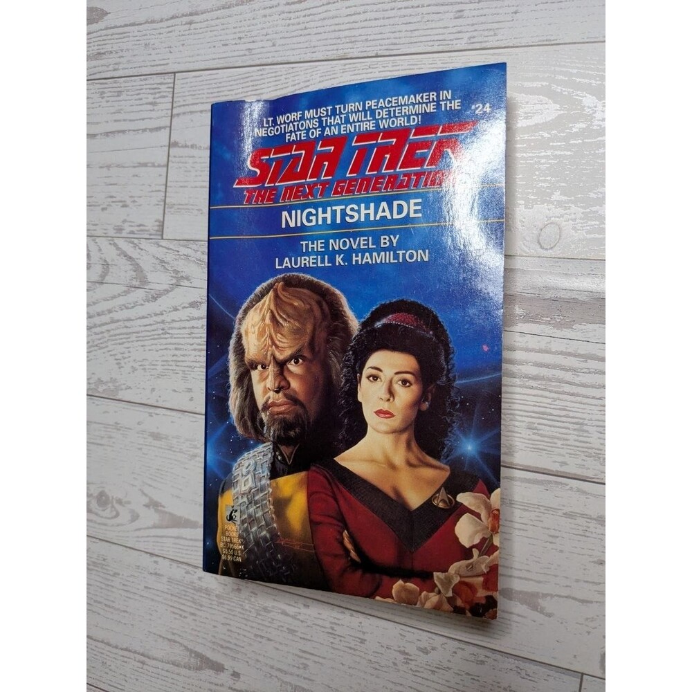 Star Trek The Next Generation Nightshade #24 Book Laurell K Hamilton SciFi
